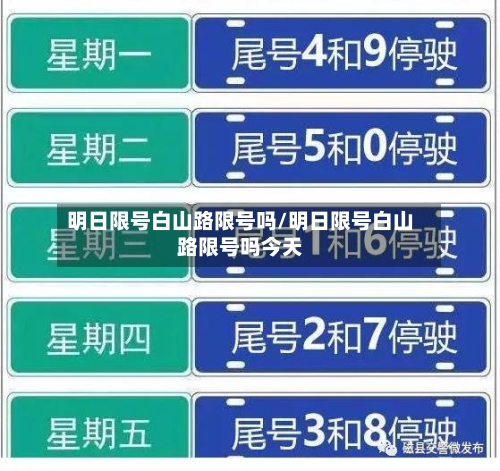 明日限号白山路限号吗/明日限号白山路限号吗今天-第3张图片