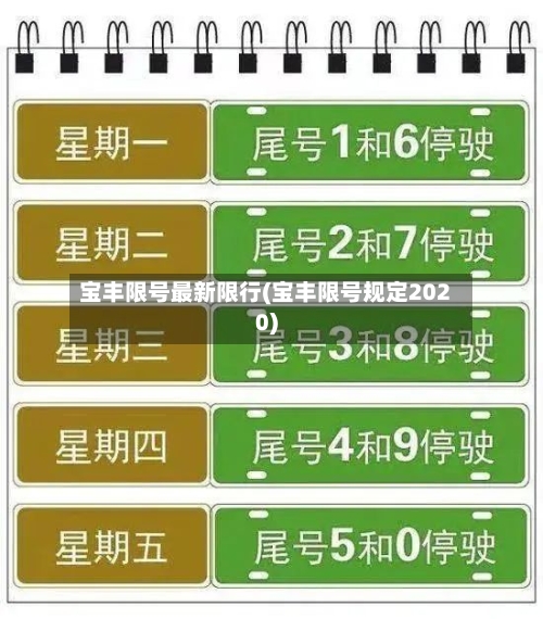 宝丰限号最新限行(宝丰限号规定2020)-第3张图片