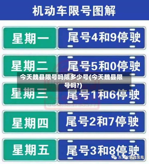 今天魏县限号吗限多少号(今天魏县限号吗?)-第3张图片