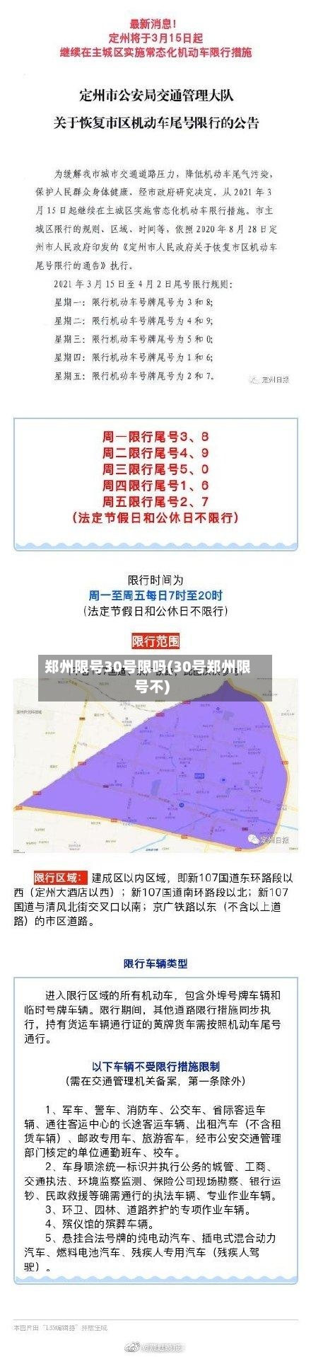 郑州限号30号限吗(30号郑州限号不)-第2张图片