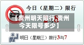 【贵州明天限行,贵州今天限号多少】-第2张图片