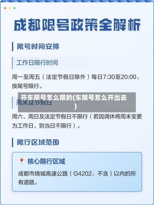 开车限号怎么限的(车限号怎么开出去)-第2张图片