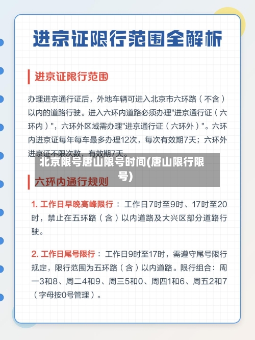北京限号唐山限号时间(唐山限行限号)-第2张图片