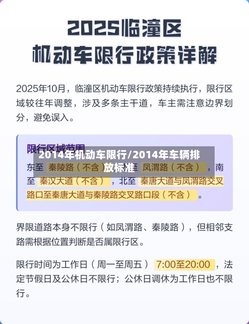 2014年机动车限行/2014年车辆排放标准