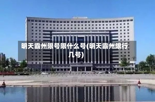 明天霸州限号限什么号(明天霸州限行几号)-第2张图片