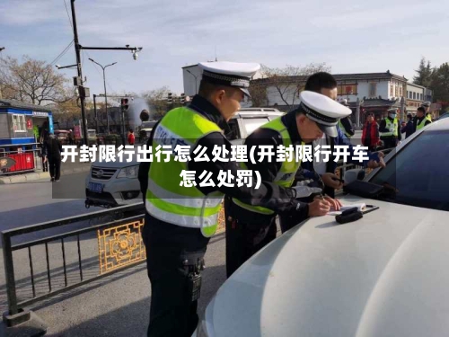 开封限行出行怎么处理(开封限行开车怎么处罚)-第3张图片