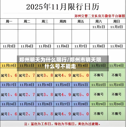 郑州明天为什么限行/郑州市明天限什么号不能走-第2张图片