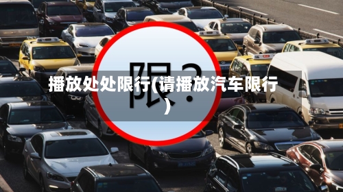 播放处处限行(请播放汽车限行)-第2张图片