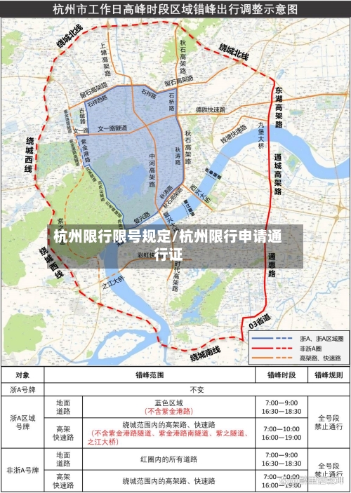 杭州限行限号规定/杭州限行申请通行证-第2张图片