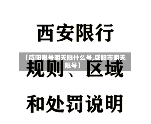 【咸阳限号明天限什么号,咸阳市明天限号】-第2张图片