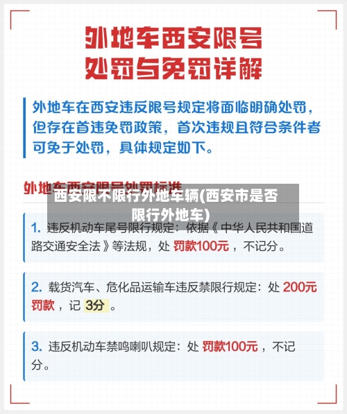 西安限不限行外地车辆(西安市是否限行外地车)-第2张图片