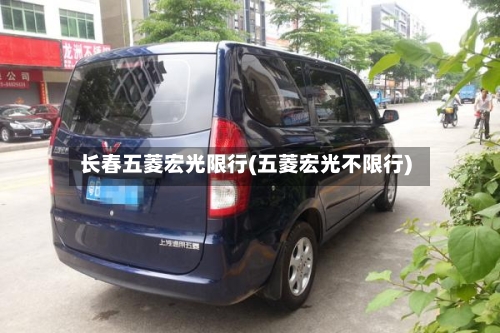 长春五菱宏光限行(五菱宏光不限行)-第2张图片