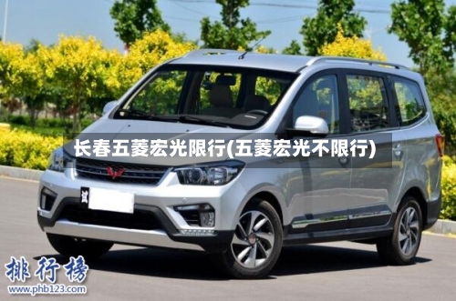 长春五菱宏光限行(五菱宏光不限行)