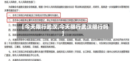 【今天限行武汉,今天限行武汉限行吗】-第3张图片