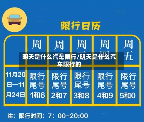明天是什么汽车限行/明天是什么汽车限行的