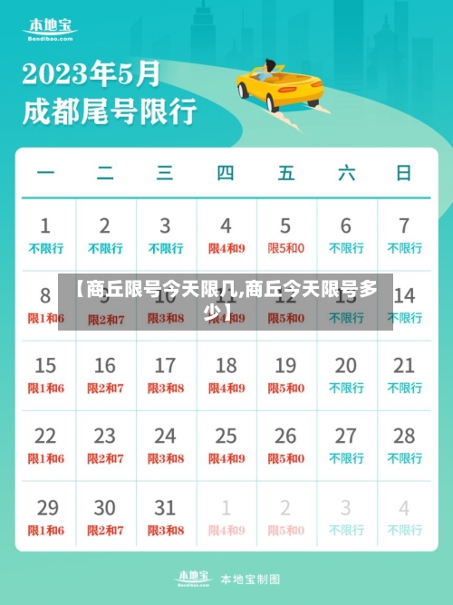 【商丘限号今天限几,商丘今天限号多少】-第3张图片