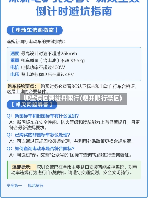 哪些误区要避开限行(避开限行禁区)-第2张图片