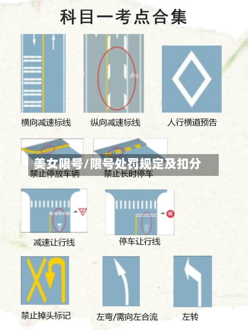 美女限号/限号处罚规定及扣分