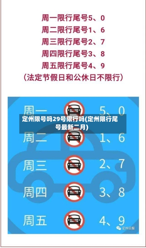 定州限号吗29号限行吗(定州限行尾号最新二月)-第2张图片