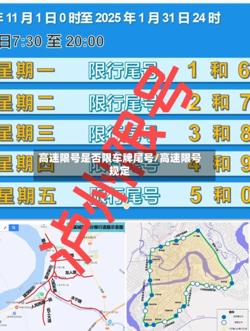 高速限号是否限车牌尾号/高速限号规定-第2张图片