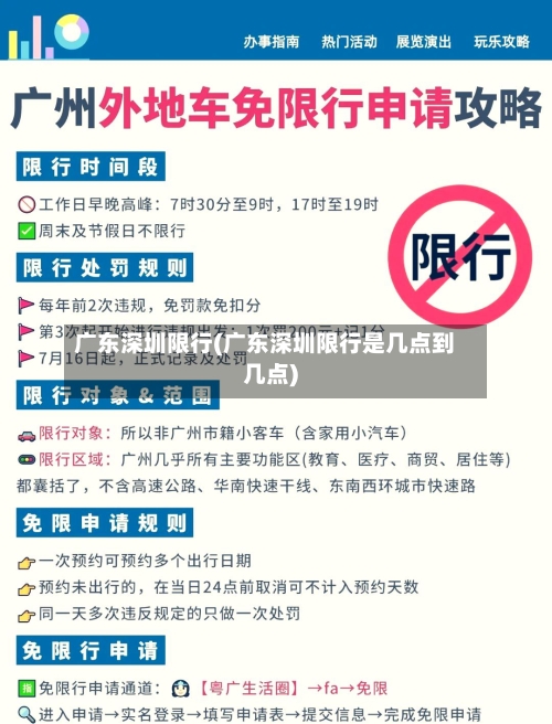 广东深圳限行(广东深圳限行是几点到几点)