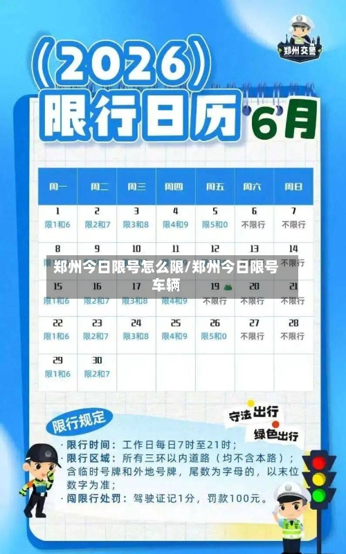 郑州今日限号怎么限/郑州今日限号车辆