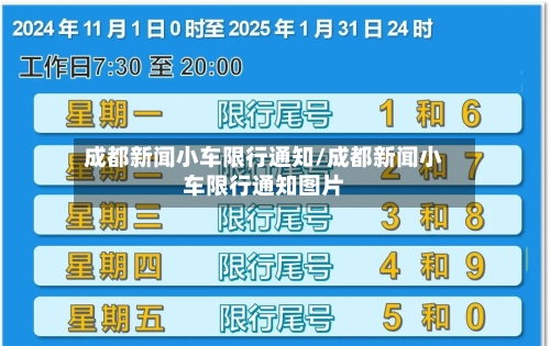 成都新闻小车限行通知/成都新闻小车限行通知图片-第2张图片