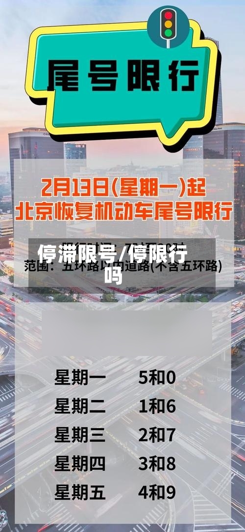 停滞限号/停限行吗