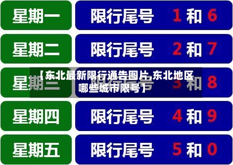 【东北最新限行通告图片,东北地区哪些城市限号】-第3张图片
