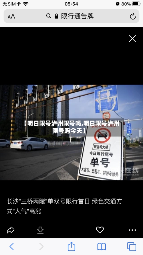 【明日限号泸州限号吗,明日限号泸州限号吗今天】