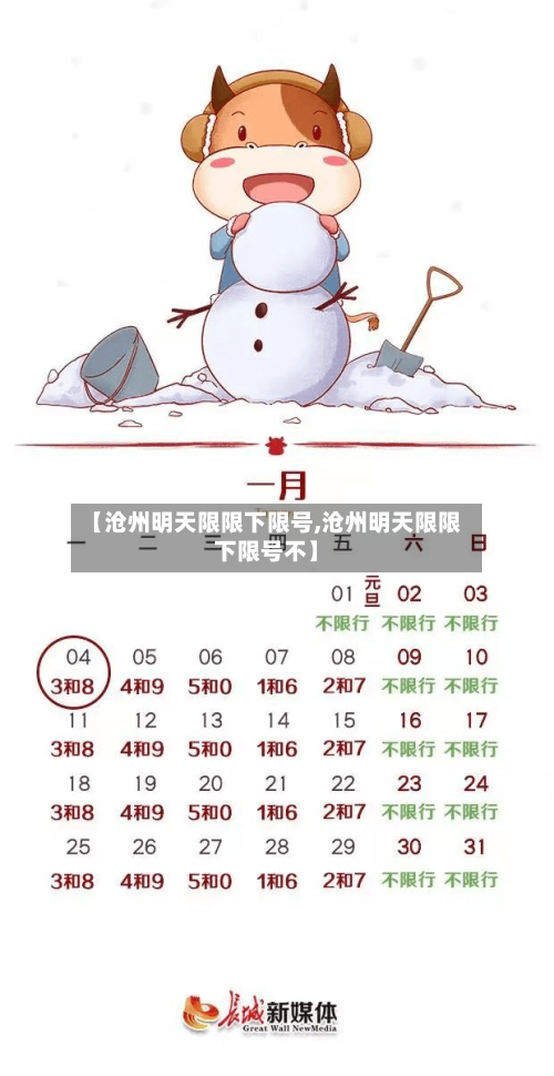 【沧州明天限限下限号,沧州明天限限下限号不】-第3张图片