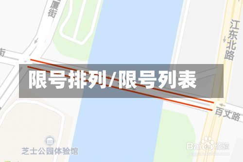 限号排列/限号列表