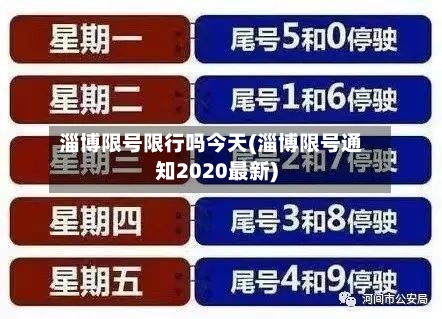 淄博限号限行吗今天(淄博限号通知2020最新)-第2张图片