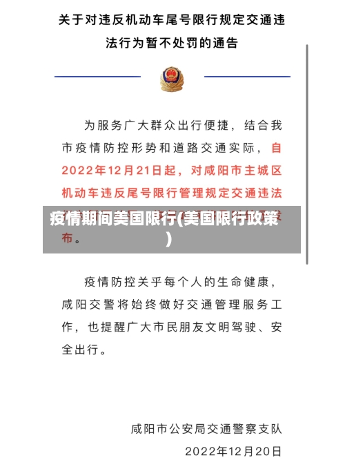 疫情期间美国限行(美国限行政策)-第3张图片
