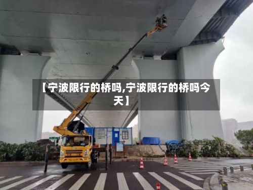 【宁波限行的桥吗,宁波限行的桥吗今天】-第2张图片