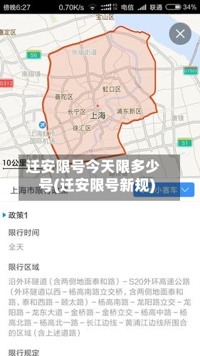 迁安限号今天限多少号(迁安限号新规)