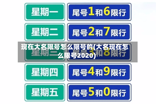 现在大名限号怎么限号的(大名现在怎么限号2020)-第2张图片