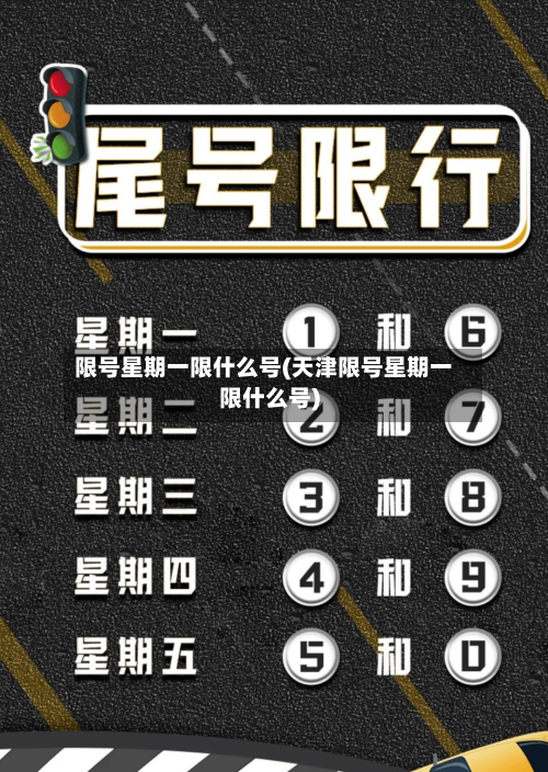 限号星期一限什么号(天津限号星期一限什么号)-第2张图片