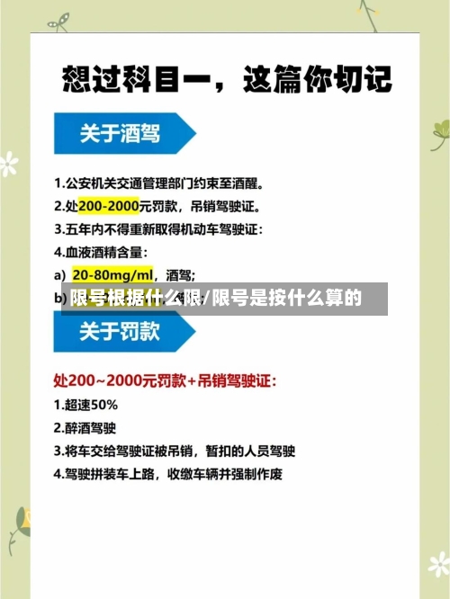 限号根据什么限/限号是按什么算的-第2张图片