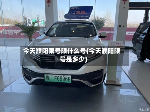 今天濮阳限号限什么号(今天濮阳限号是多少)