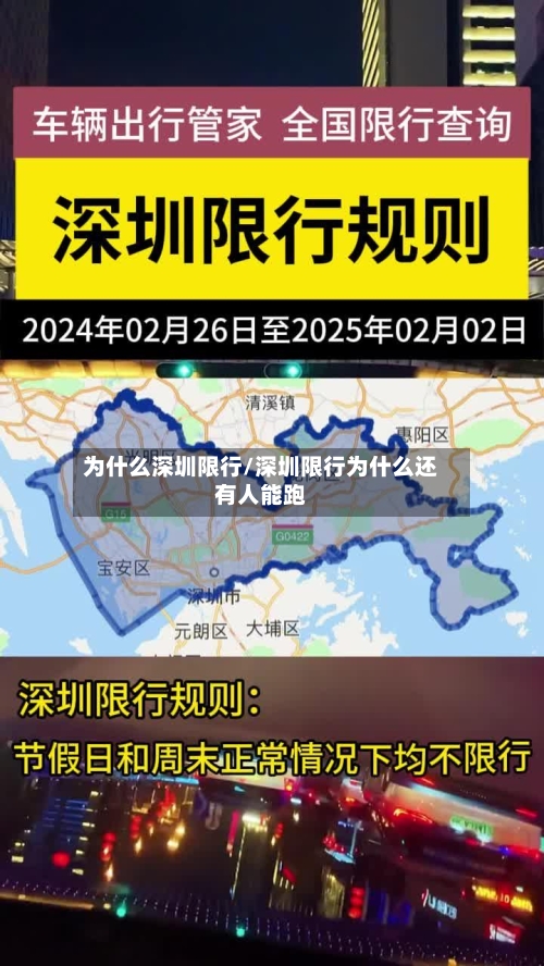 为什么深圳限行/深圳限行为什么还有人能跑