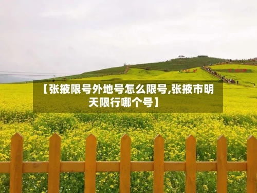 【张掖限号外地号怎么限号,张掖市明天限行哪个号】