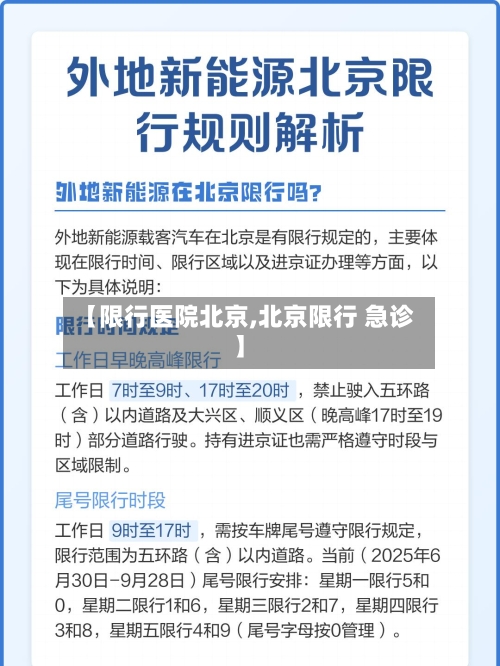 【限行医院北京,北京限行 急诊】-第3张图片