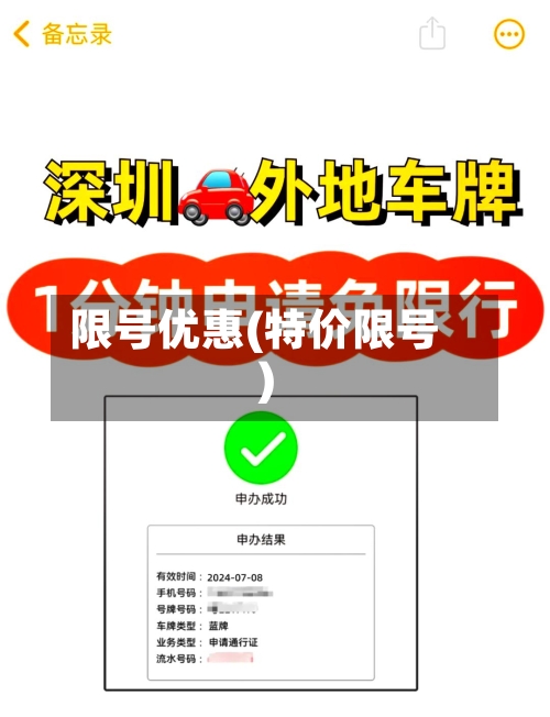 限号优惠(特价限号)-第3张图片