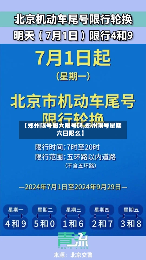 【郑州限号周六限号吗,郑州限号星期六日限么】