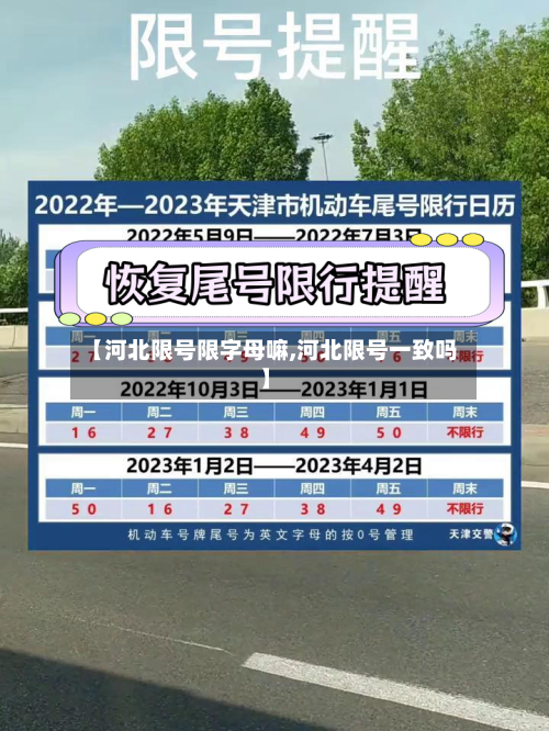 【河北限号限字母嘛,河北限号一致吗】