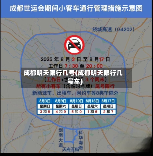 成都明天限行几号(成都明天限行几号车)