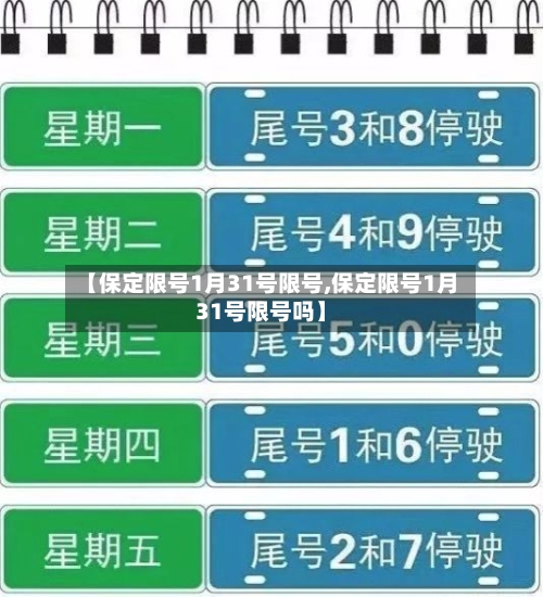 【保定限号1月31号限号,保定限号1月31号限号吗】