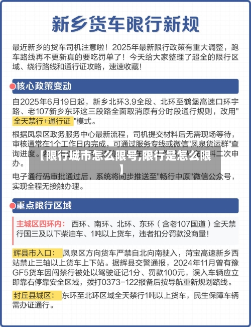 【限行城市怎么限号,限行是怎么限】