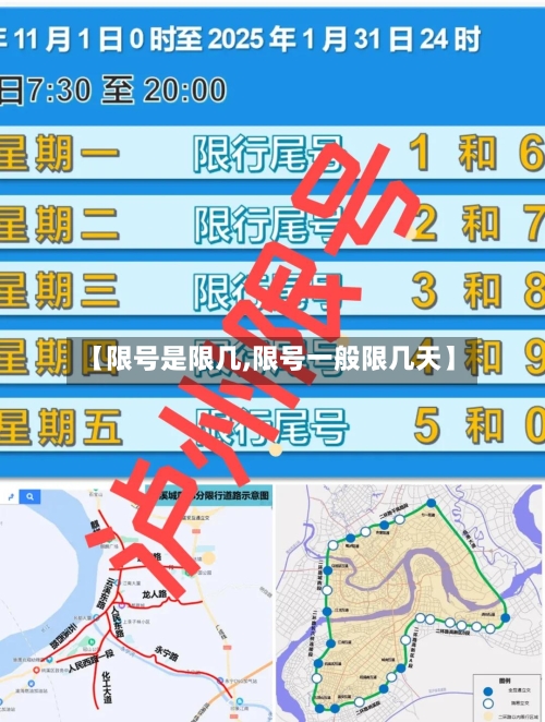 【限号是限几,限号一般限几天】